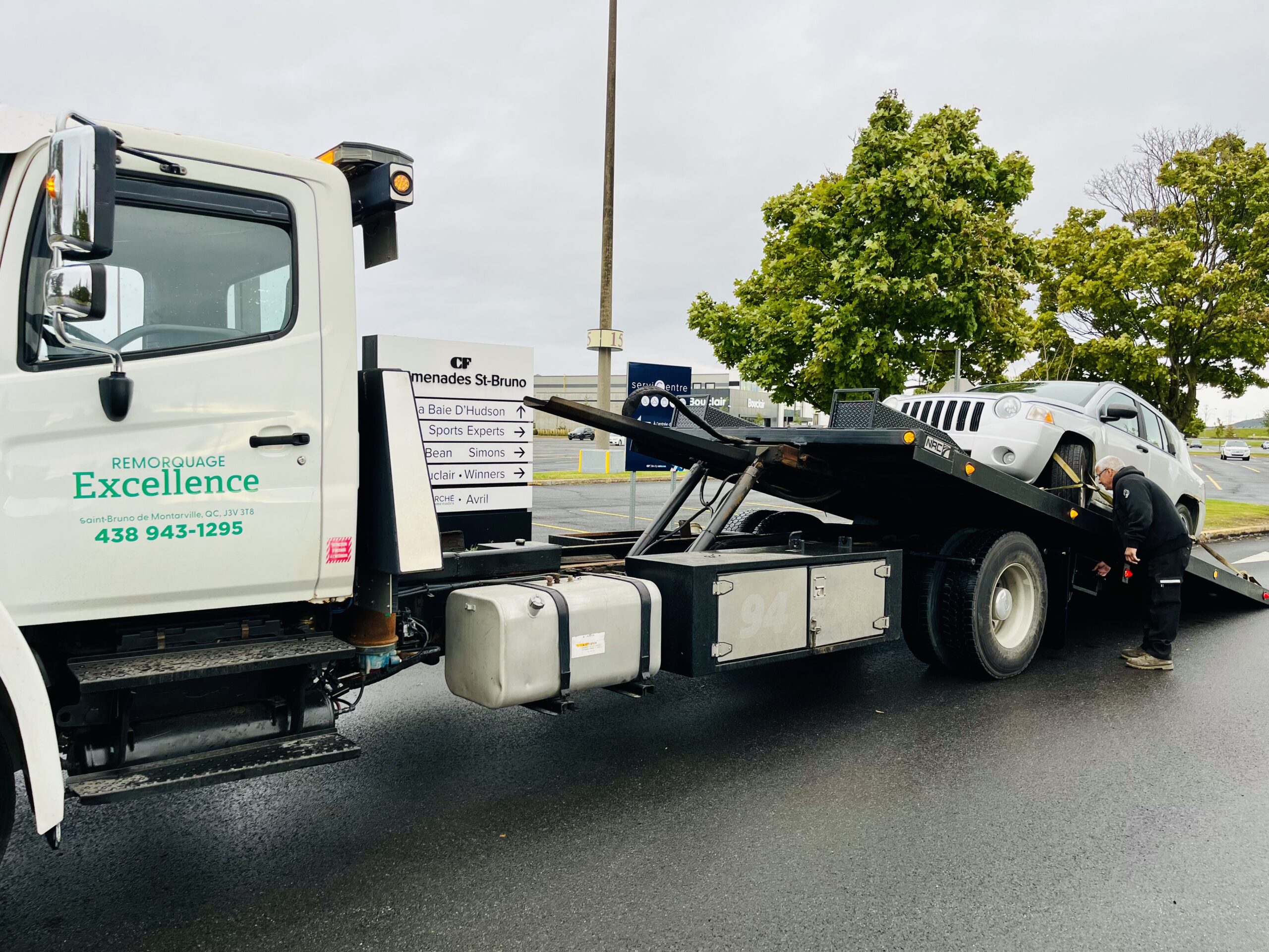 0 (3) remorquage urgence